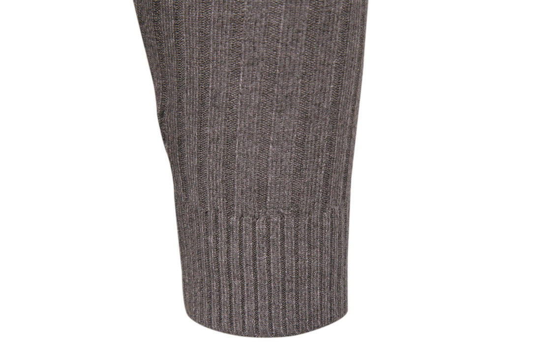 Men Turtleneck Sweater Warm Pullover Knitted