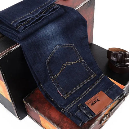 Top-Quality Designer Stretch Denim: Men's Slim Fit Jeans