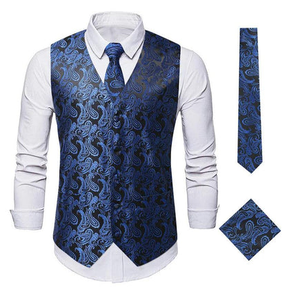 Sunflower Classic Embroidered Vests for Men