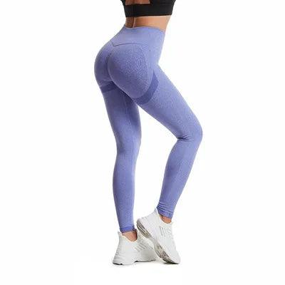 High-Waist Seamless Yoga Pants: Gym Workout Wear