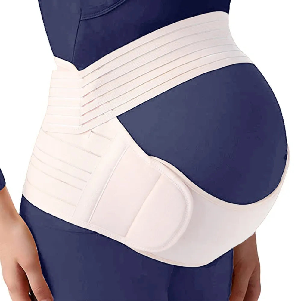 Pregnant Women Support Belly Band Back Clothes Belt Adjustable Waist Care