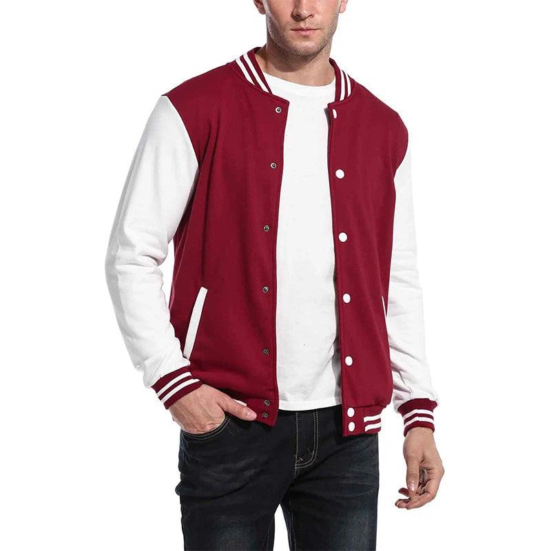 Men Baseball Streetwear Button down new style Jacket