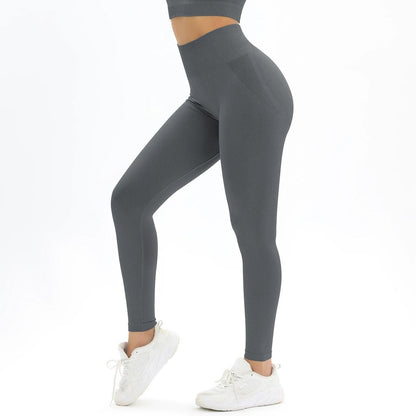 Seamless High-Waisted Leggings, Tummy Control