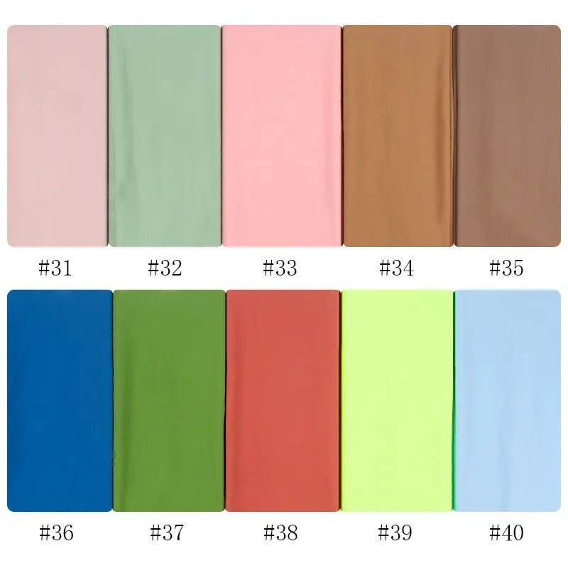 Chiffon Hijab Classic Solid 20+ colors