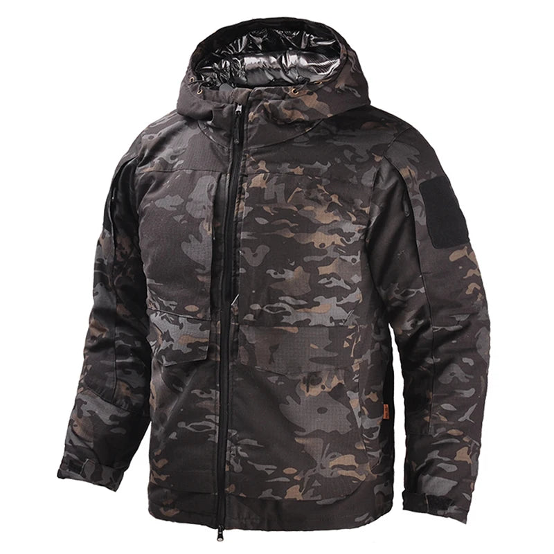 Men's Outdoor Camo style Windbreaker Jacket