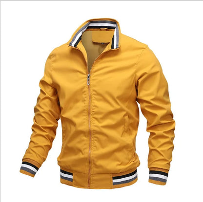 Fresh Men's Spring/Autumn Casual Baseball Jacket