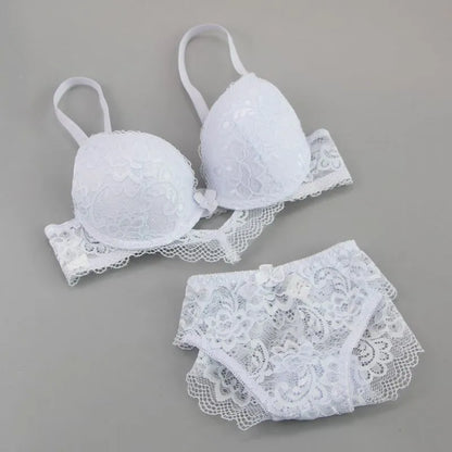 Classy Lace Bra Set Push Up