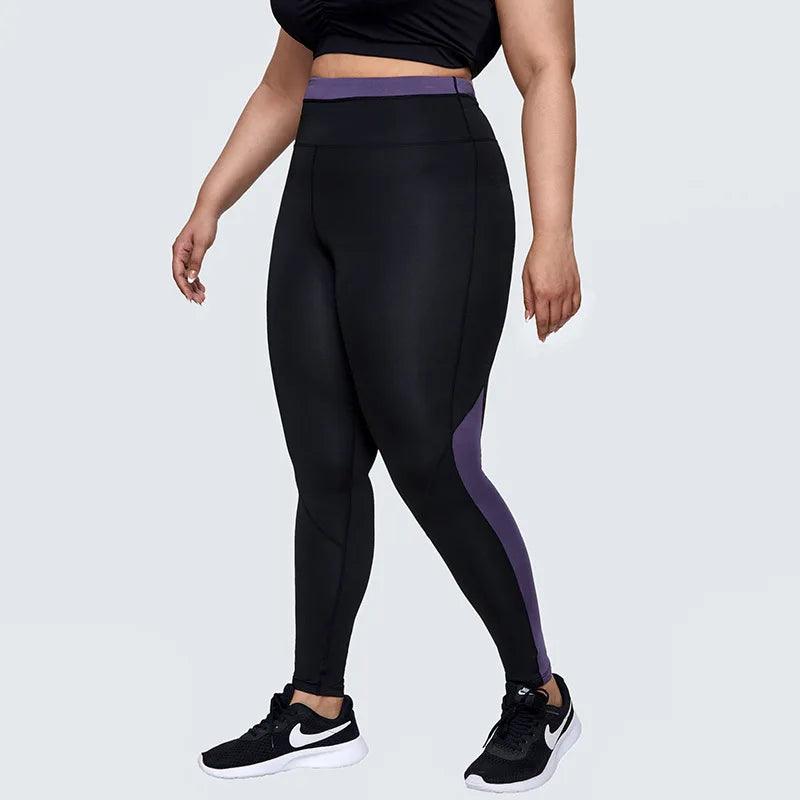 Athleisure: High Waist Leggings for Plus Size Fitness Yoga Wear