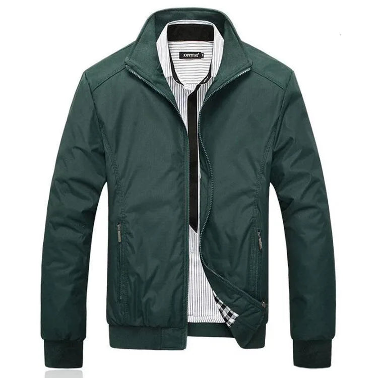 Men's Outdoor Windbreaker: Breathable, Slim Fit Jacket