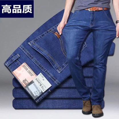 Top-Quality Designer Stretch Denim: Men's Slim Fit Jeans