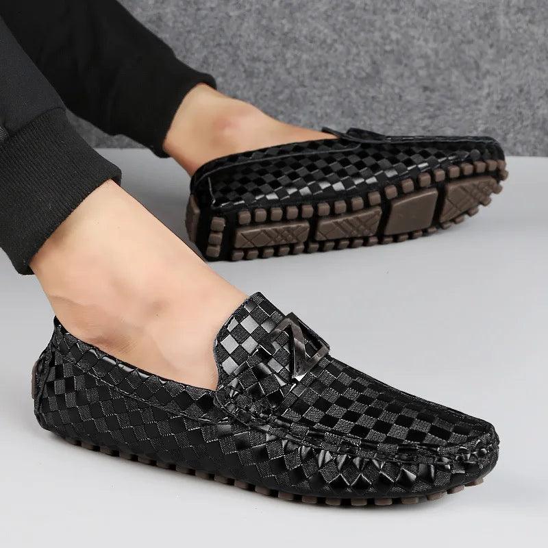 Leather Loafers: Stylish Sporty Moccasins for Men