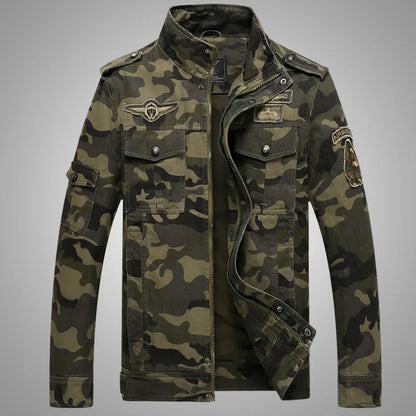 Men's Camo Outdoor Windproof Jacket