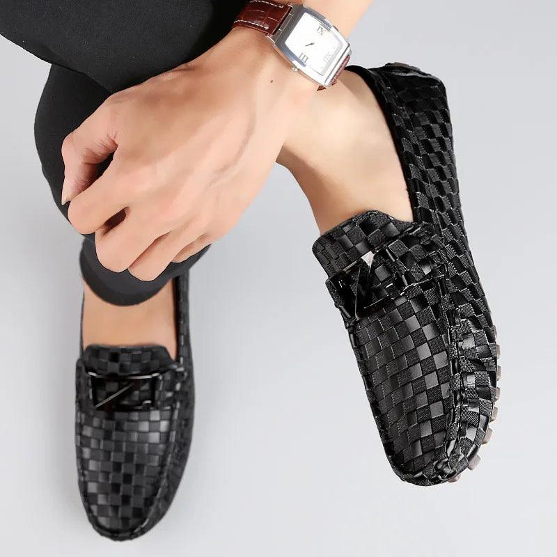 Leather Loafers: Stylish Sporty Moccasins for Men