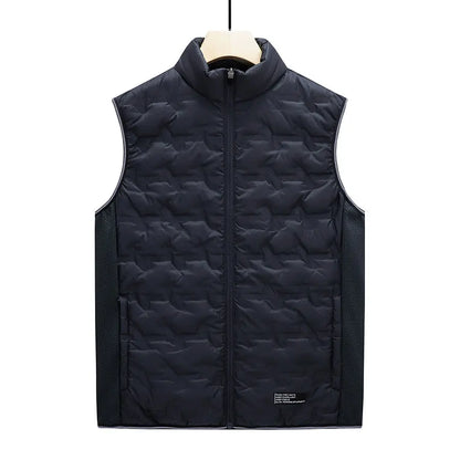 Fashion Spring Men's Puffer Lightweight Sleeveless Bodywarmer