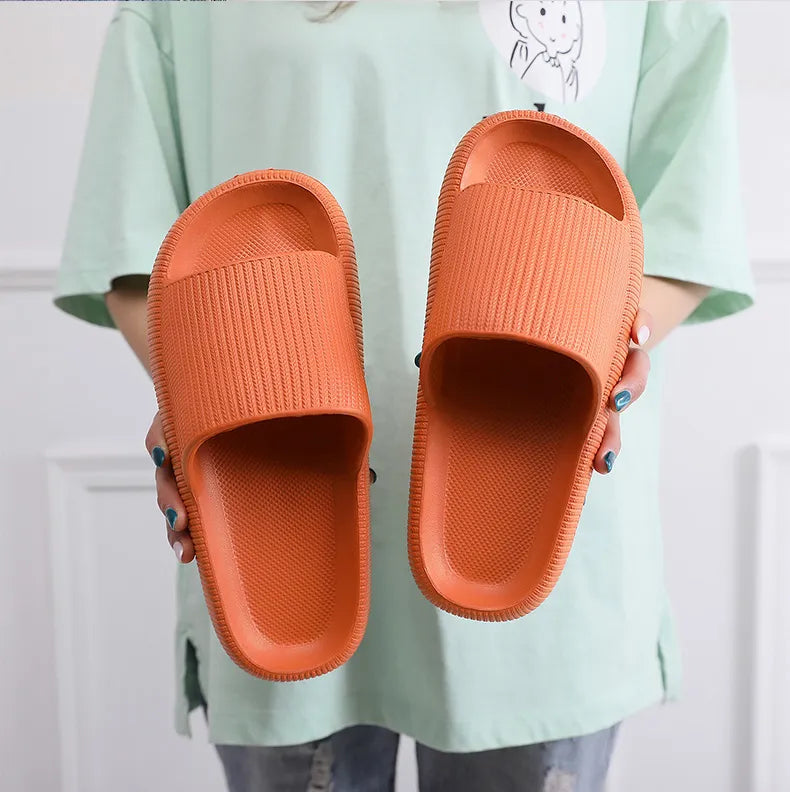 Thick Cloudy Slippers Indoor Slides Soft Anti-Slip