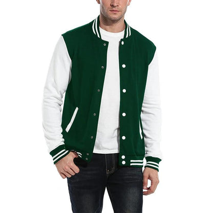 Men Baseball Streetwear Button down new style Jacket