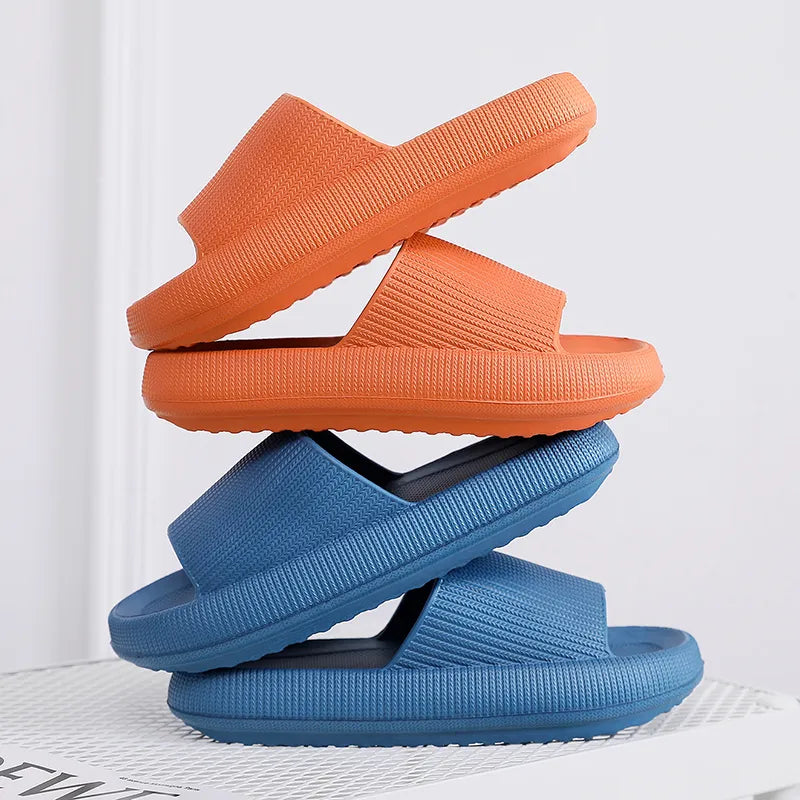 Thick Cloudy Slippers Indoor Slides Soft Anti-Slip