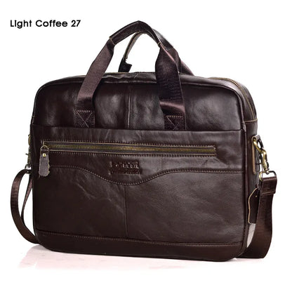 Business Genuine Leather Laptop Bag