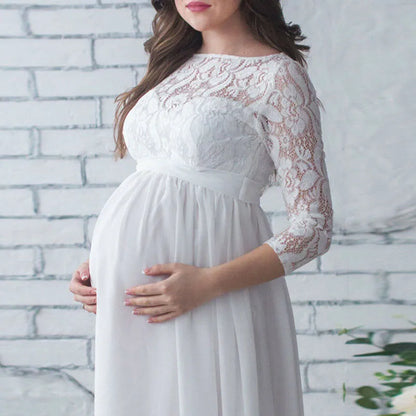 Maternity Lace Elegant Dresses