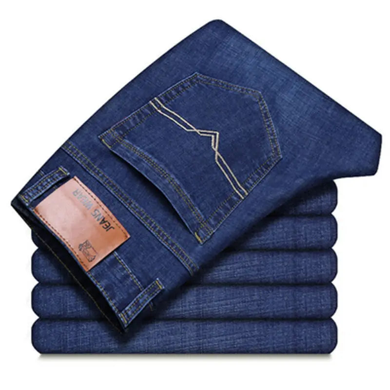 Top-Quality Designer Stretch Denim: Men's Slim Fit Jeans