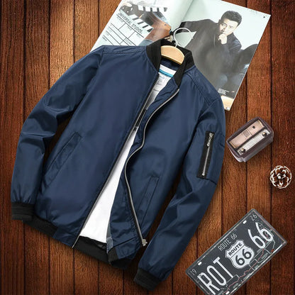 Men's Slim Baseball Jacket: New Spring/Autumn Style