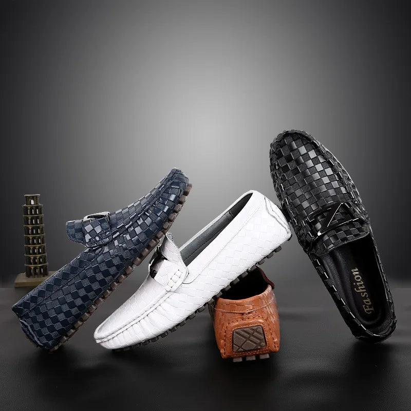 Leather Loafers: Stylish Sporty Moccasins for Men