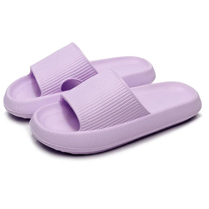 Thick Cloudy Slippers Indoor Slides Soft Anti-Slip