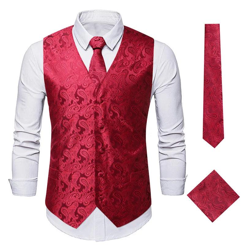 Sunflower Classic Embroidered Vests for Men