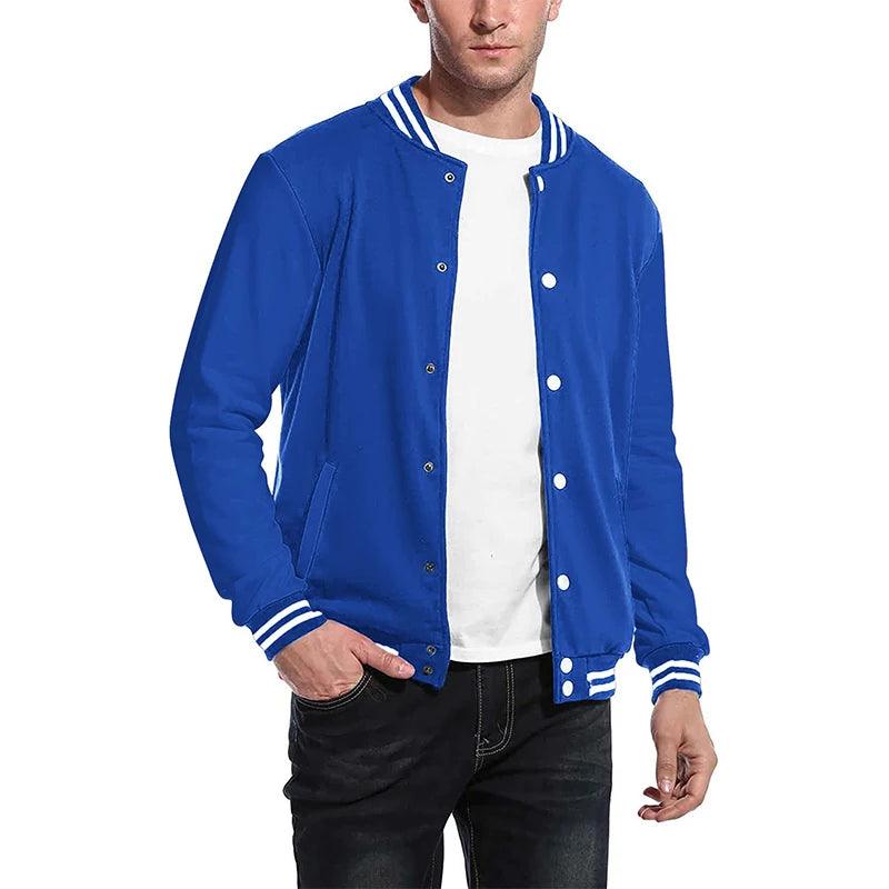 Men Baseball Streetwear Button down new style Jacket