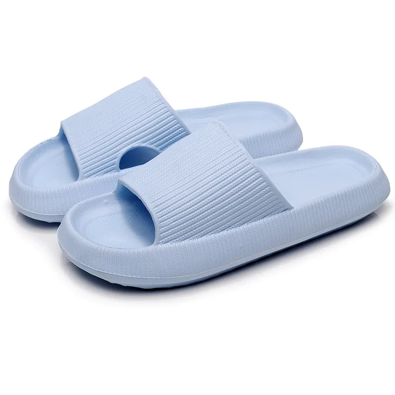 Thick Cloudy Slippers Indoor Slides Soft Anti-Slip