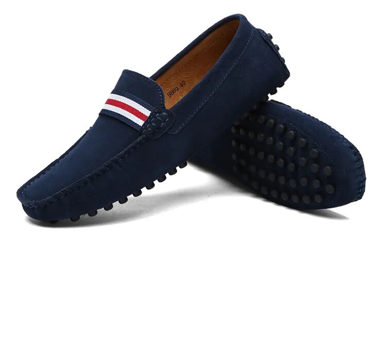 Suede Slip on Comfy Loafers for Men