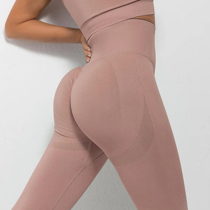 Seamless High Waist Butt Lift Yoga Pants S-XL