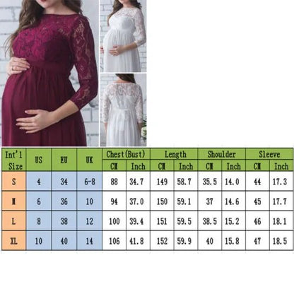 Maternity Lace Elegant Dresses