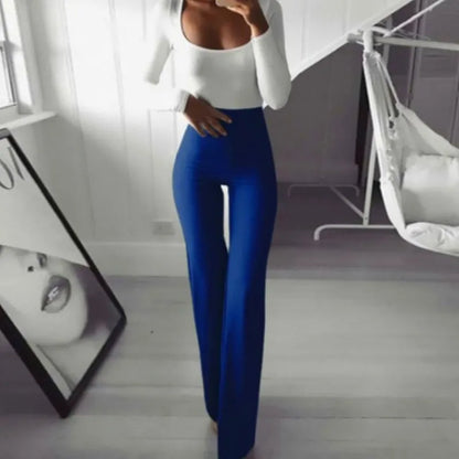 Elegant Palazzo Wide Legs High Waist Pants