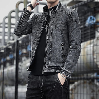 Denim Jackets for Men Classic Casual Style High-Quality