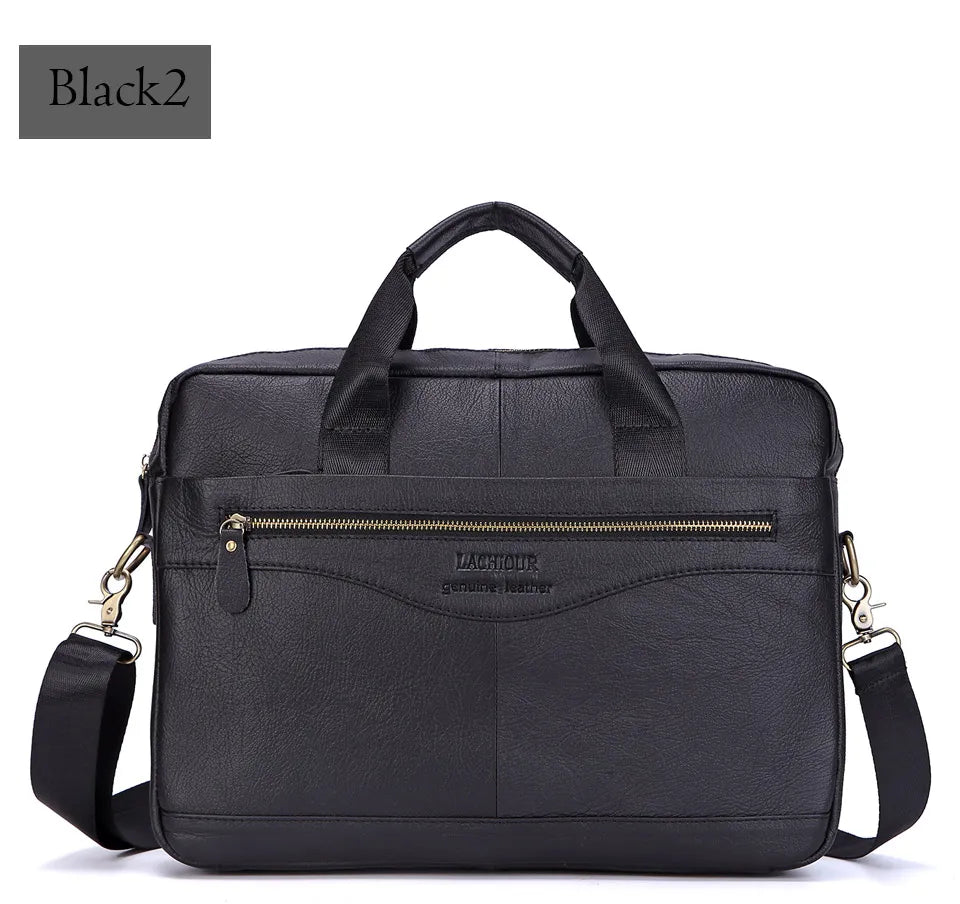 Business Genuine Leather Laptop Bag