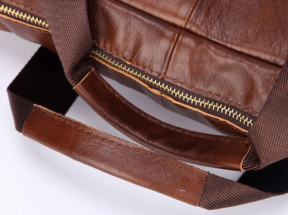 Business Genuine Leather Laptop Bag