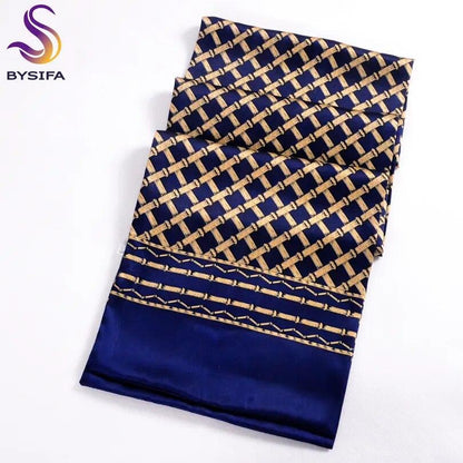 Men Silk Scarves Long 160*26cm