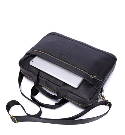 Business Genuine Leather Laptop Bag