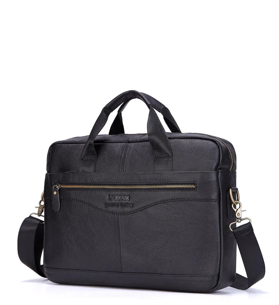 Business Genuine Leather Laptop Bag