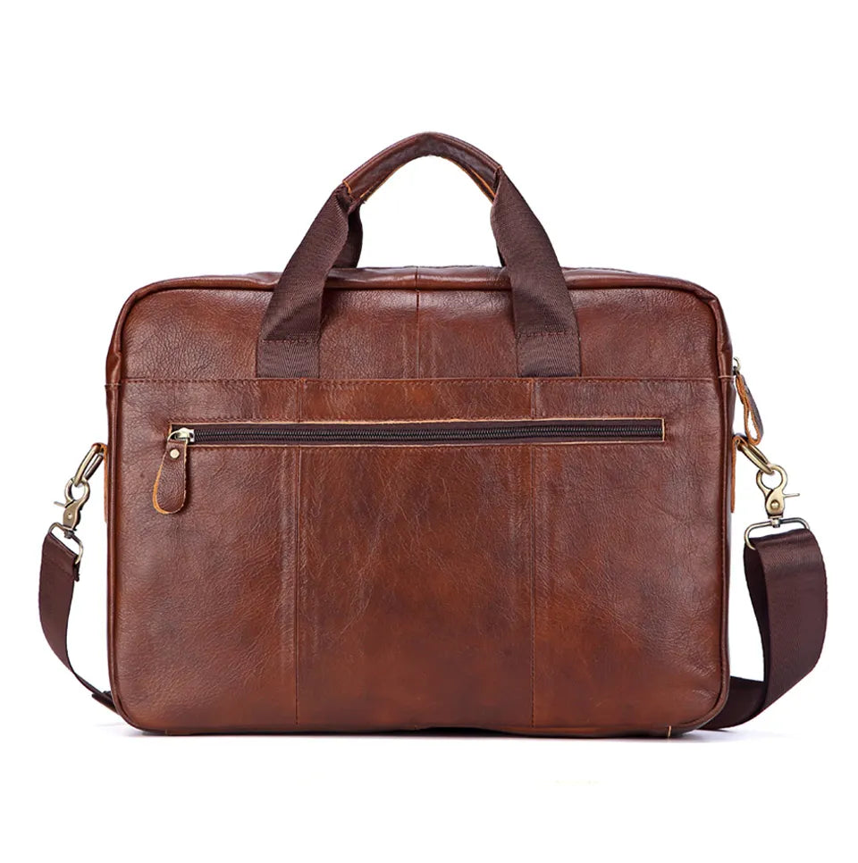 Business Genuine Leather Laptop Bag