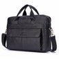 Business Genuine Leather Laptop Bag