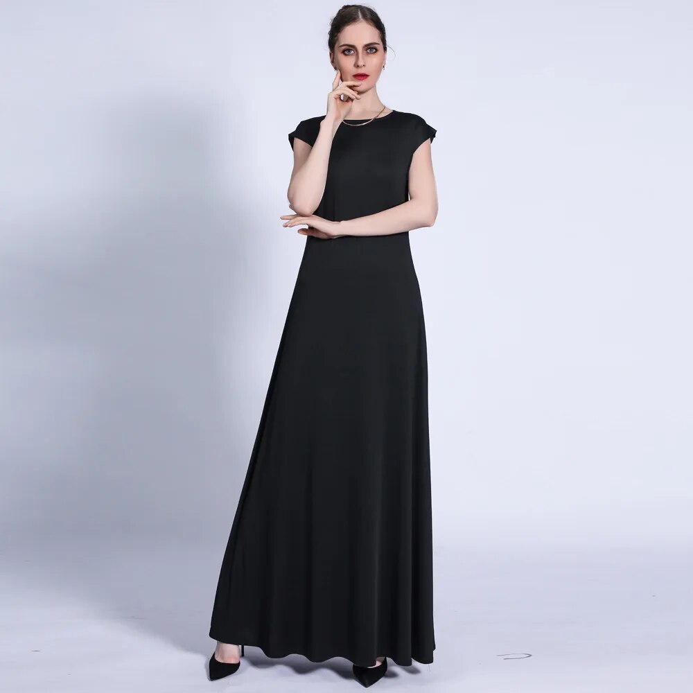 Basics Long Under Abaya Kaftan Dress