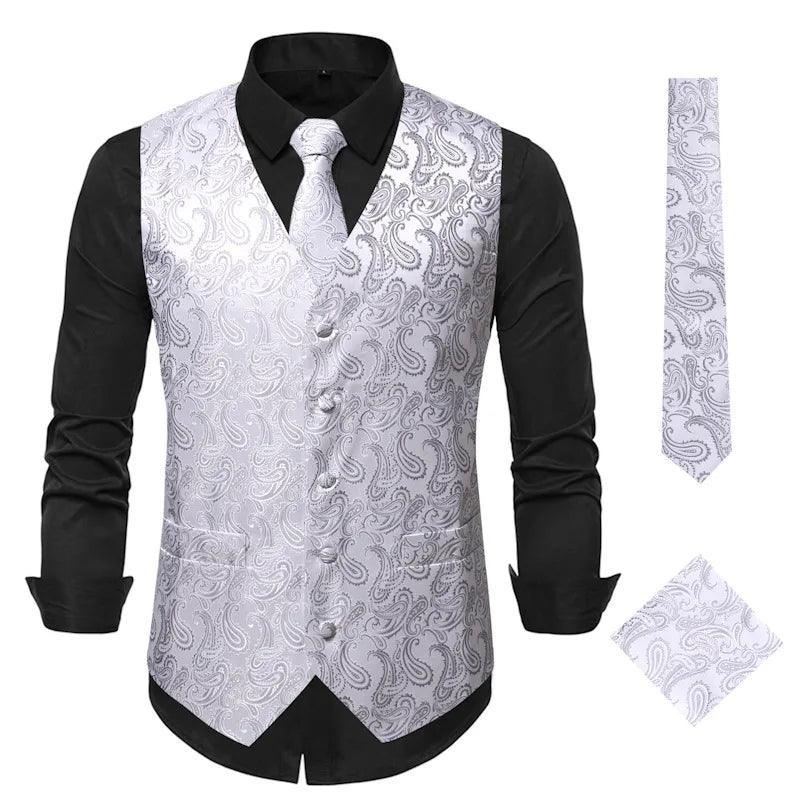 Sunflower Classic Embroidered Vests for Men