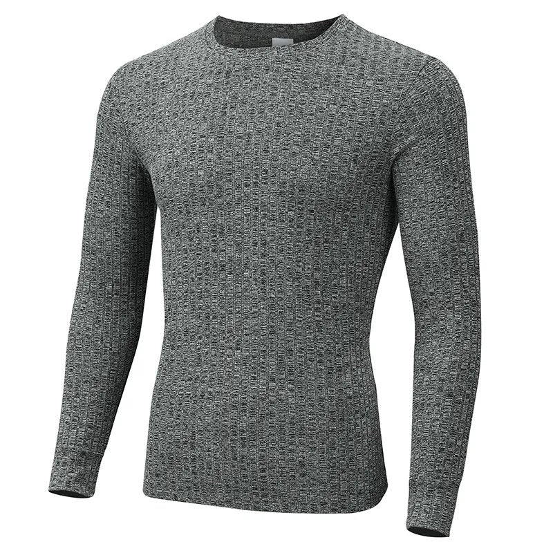 Men Thin Long Sleeve Body Casual Slim Fit Sweaters