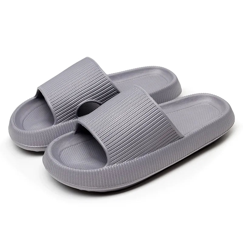 Thick Cloudy Slippers Indoor Slides Soft Anti-Slip