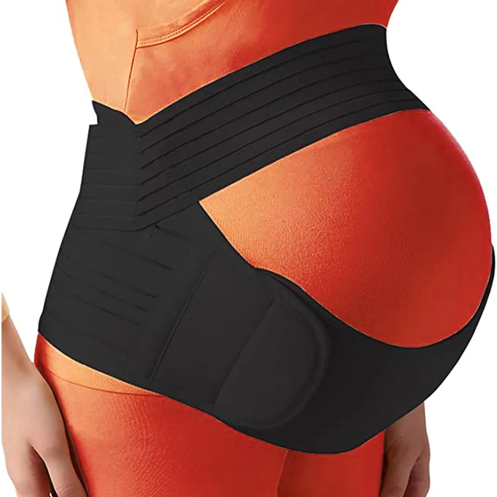 Pregnant Women Support Belly Band Back Clothes Belt Adjustable Waist Care