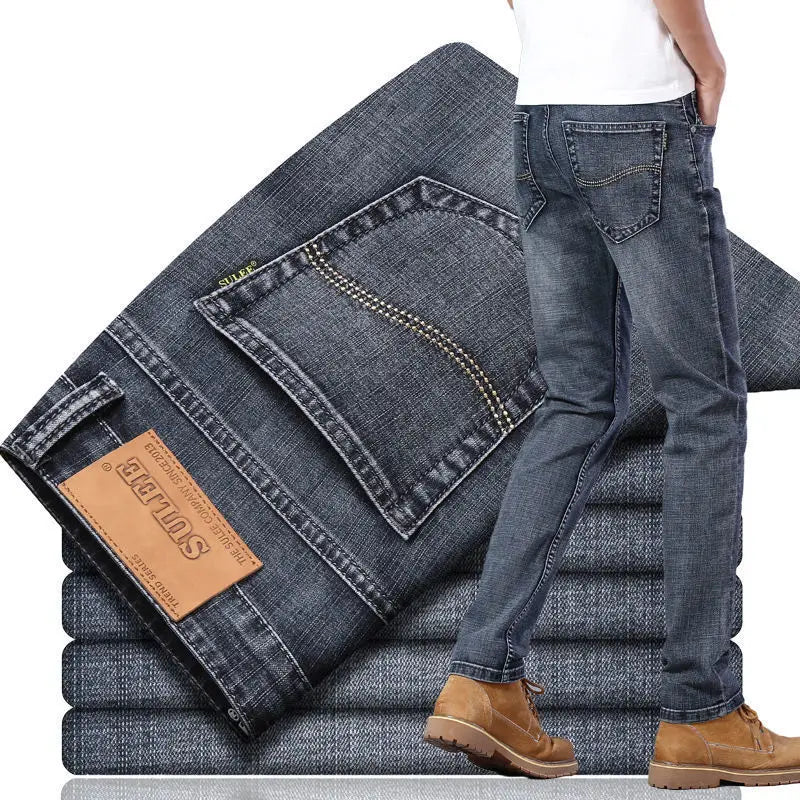 Top-Quality Designer Stretch Denim: Men's Slim Fit Jeans