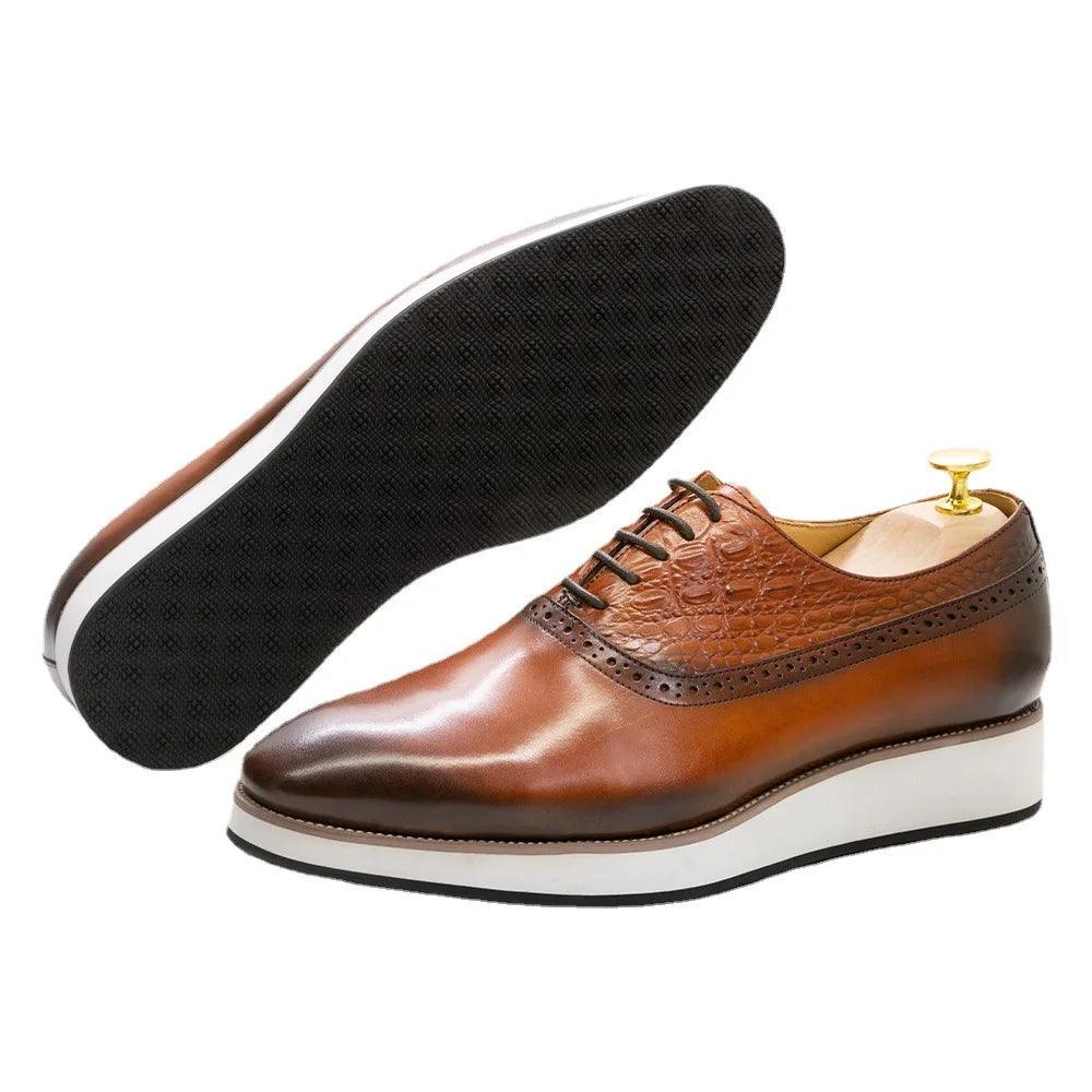 Italian Style Premium Leather Casual Sport Men's Shoes