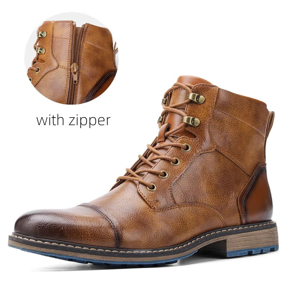 Men Narrow Front Winter Boots